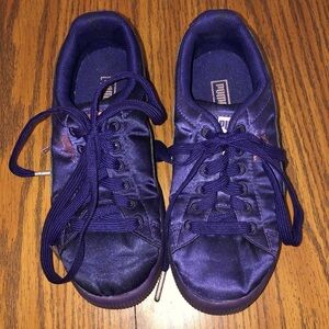 Puma Clyde Satin Children’s Shoes